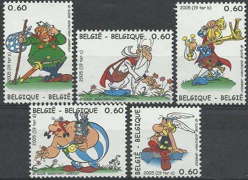 Belgie 2005 - ASTERIX en OBELIX stel (5) - Perfect U/M - Posvars - MNH - Comics ! Stripbooks !