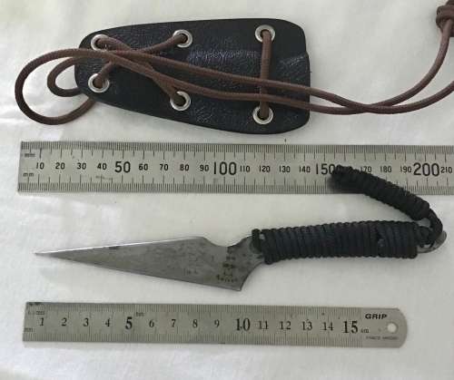 Kiridashi in 5160 handmade (black)