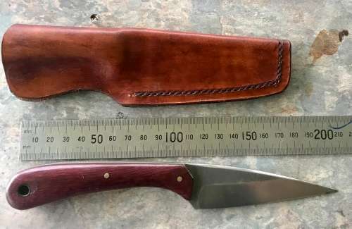 Utility EDC Knife Wharncliffe style handmade