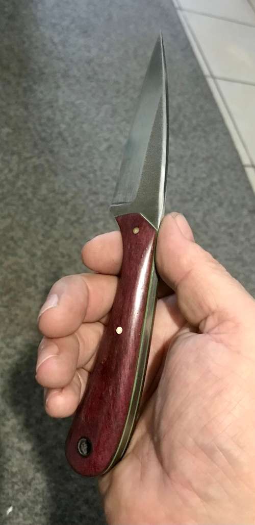 Utility EDC Knife Wharncliffe style handmade