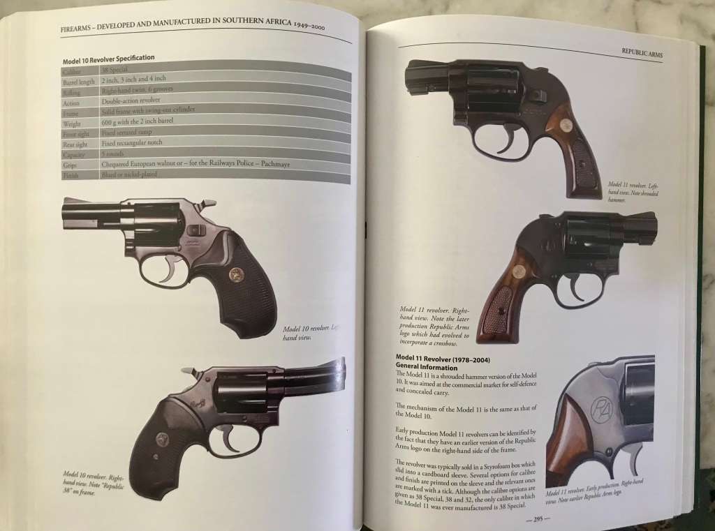 Firearms Developed and Manufactured in Southern Africa 1949-2000 first edition
