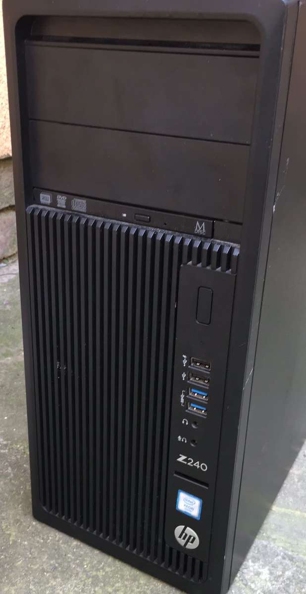 REFURBISHED - HP Z240 - INTEL XEON E3 1270 - 32GB RAM - NVIDIA QUADRO M4000