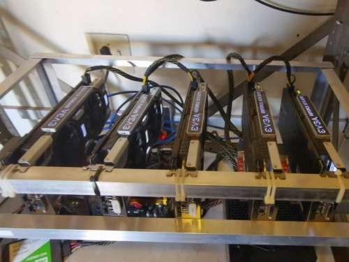 Crypto Mining Bundle!! Biostar 6GPU Board, CPU, Memory, Frame + Lots of optional extras!