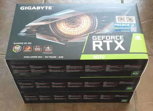 Gigabyte Gaming OC RTX 3070 8GB