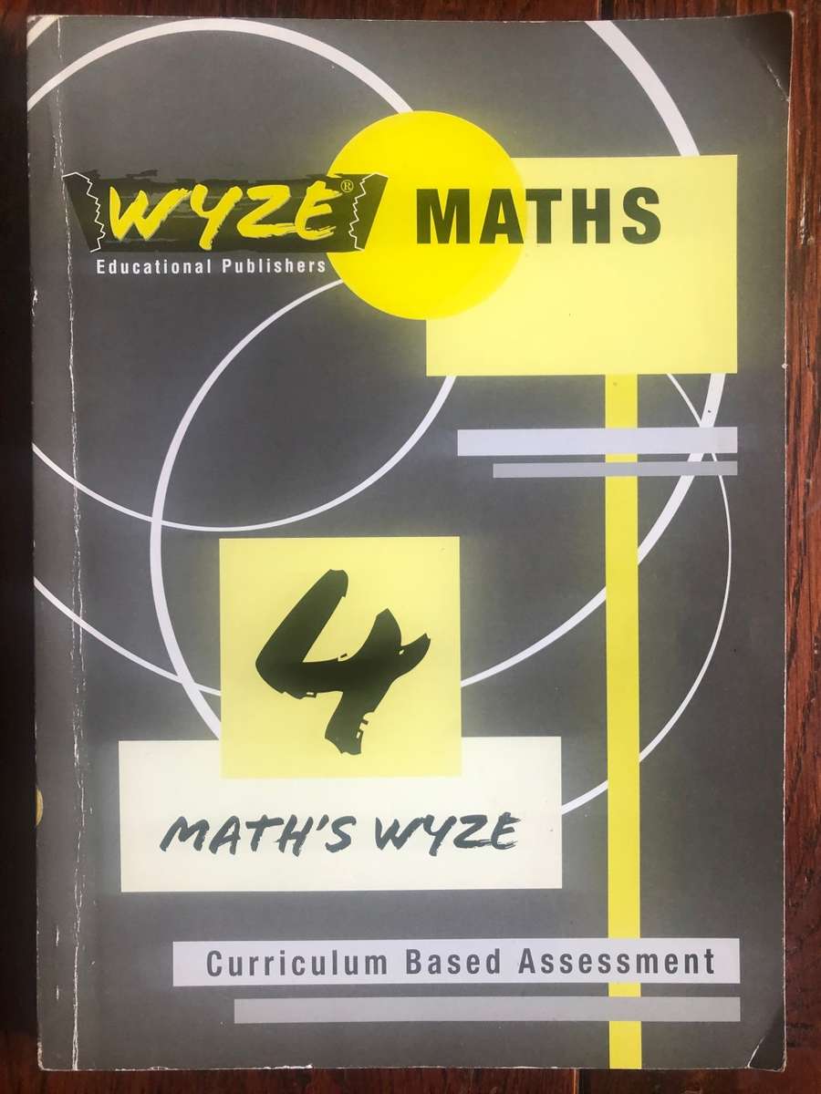 Wyze Maths Workbook - Grade 4