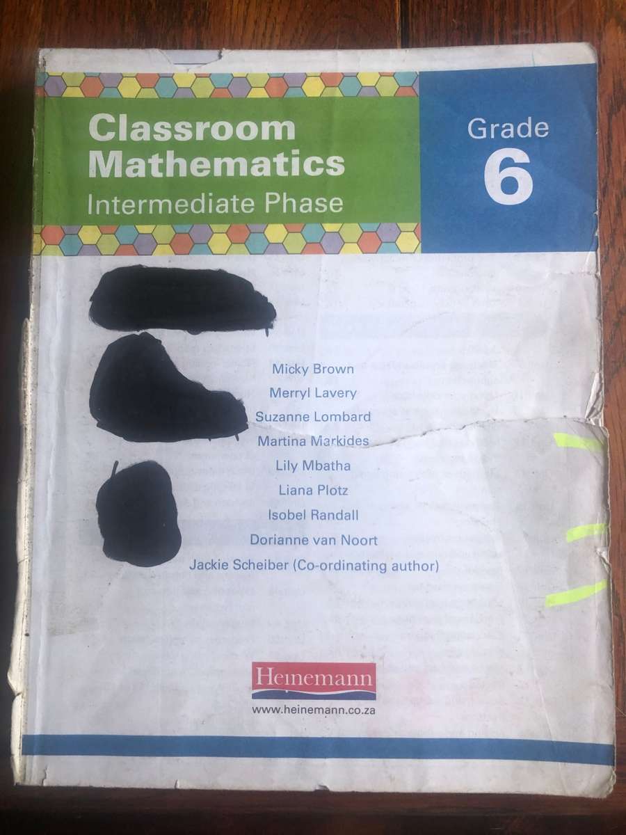 Classroom Mathematics Grade 6