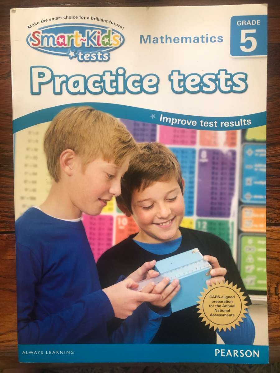 Grade 5 Books: Smart-Kids Maths Practice Tests, Platinum Instamaths and Train your brain English