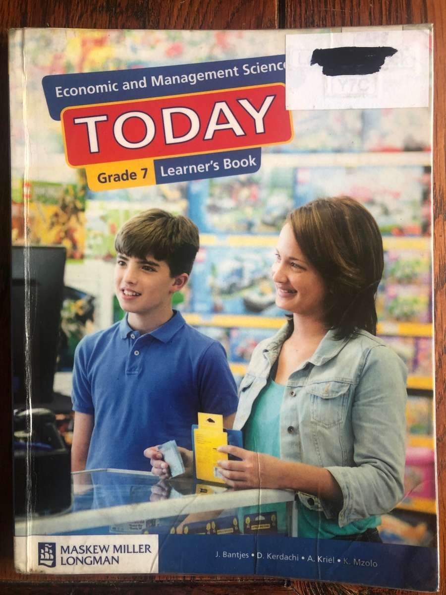 Economic and Management Sciences Today Grade 7 Learner`s Book
