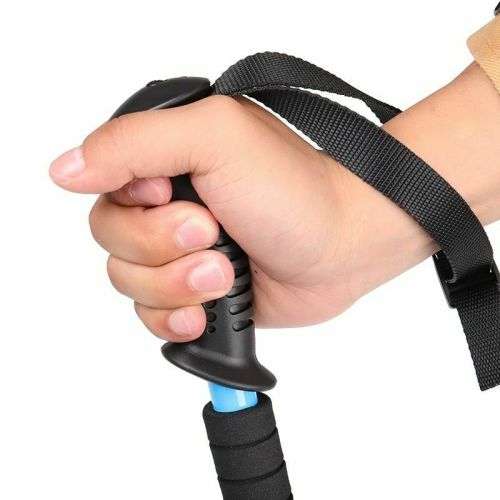 3-Section Carbon Telescopic Outdoor Walking Trekking Pole Hiking Stick