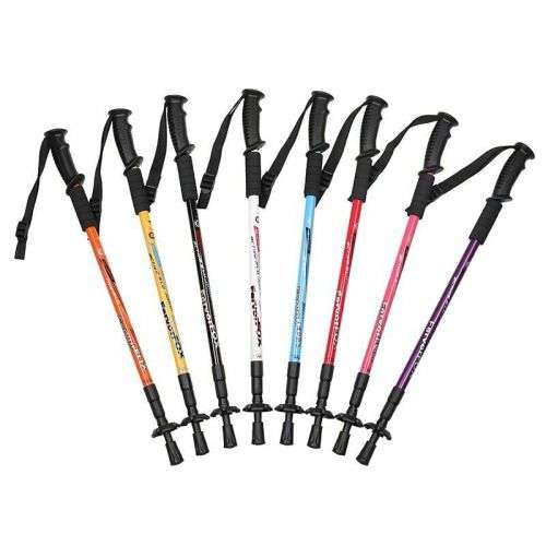 3-Section Carbon Telescopic Outdoor Walking Trekking Pole Hiking Stick