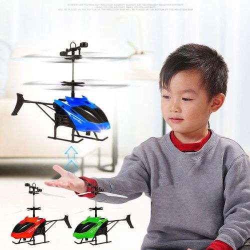 Mini RC telepathy Helicopter Radio Remote Control Aircraft 3D Gyro Helicoptero Electric Helicopters