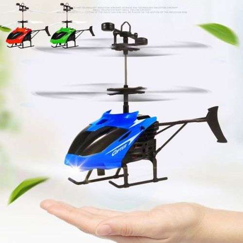 Mini RC telepathy Helicopter Radio Remote Control Aircraft 3D Gyro Helicoptero Electric Helicopters