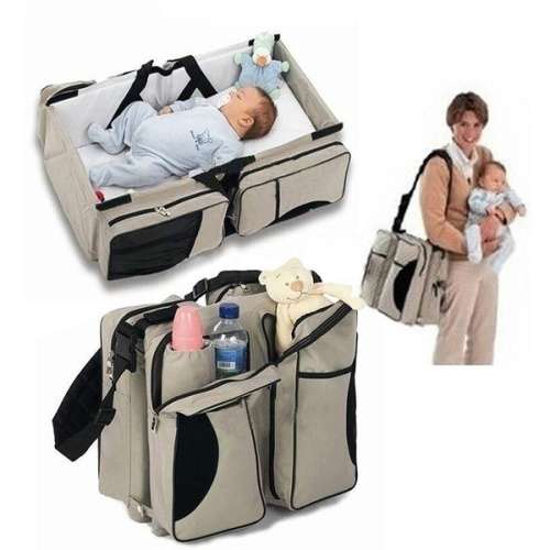 Multifunctional Folding Baby Bed Portable Baby Bag Large Capacity Mummy Bag Portable Traveling Bed