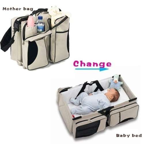 Multifunctional Folding Baby Bed Portable Baby Bag Large Capacity Mummy Bag Portable Traveling Bed