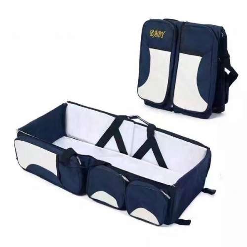 Multifunctional Folding Baby Bed Portable Baby Bag Large Capacity Mummy Bag Portable Traveling Bed