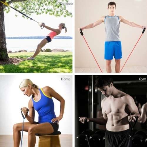 Fitness resistance band fitness exercise band fitness elastic band home yoga Pilates fitnessequipmet