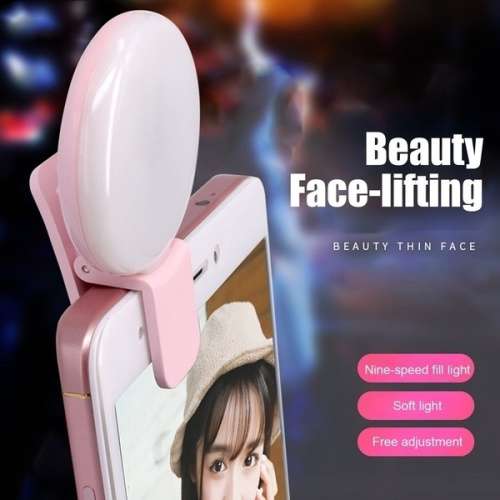 Selfie Flash Led Clip-on Mobile Phone Selfie Light Night Enhancing Fill Light