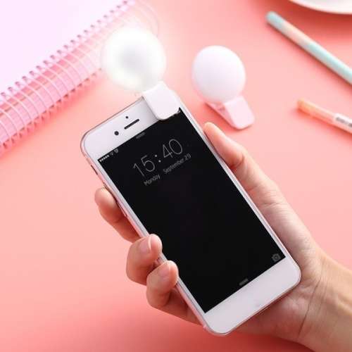 Selfie Flash Led Clip-on Mobile Phone Selfie Light Night Enhancing Fill Light