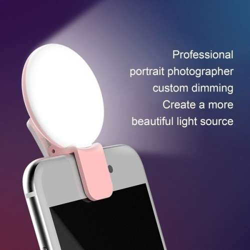 Selfie Flash Led Clip-on Mobile Phone Selfie Light Night Enhancing Fill Light