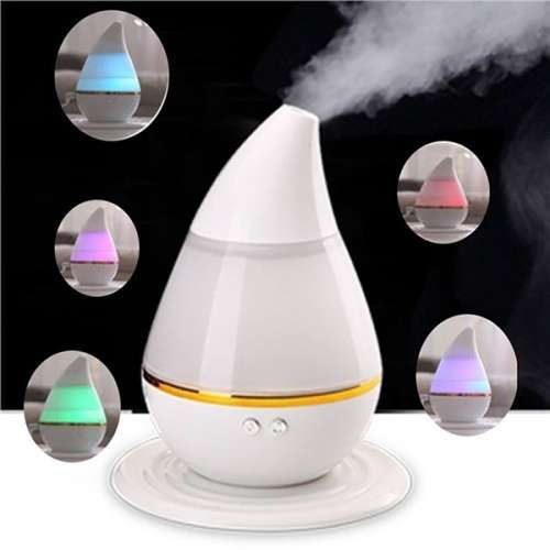 LED Ultrasonic Aroma Humidifier Air Purifier Mist Maker Essential Oil Diffuser