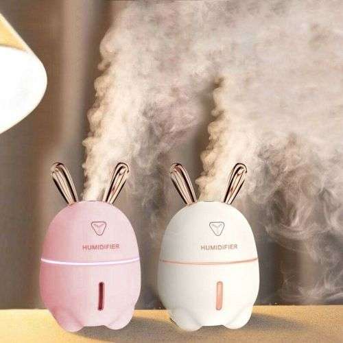 300ML Cute USB Mini Air Humidifier Essential Ultrasonic Oil Diffuser Portable
