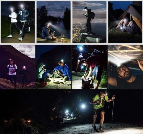Outdoor Camping Portable Mini COB LED Headlamp