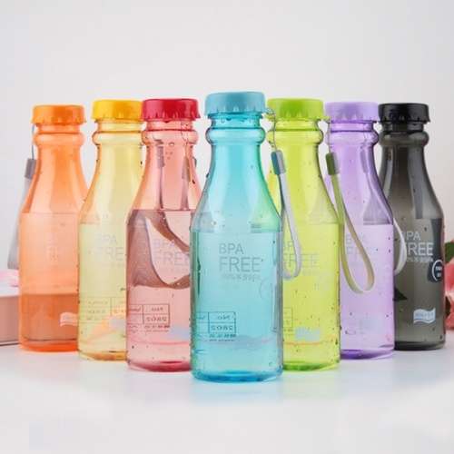 Portable Unbreakable Outdoor Sports Water Bottle Simple Travel Leak-proof Cycling Camping Water Cup