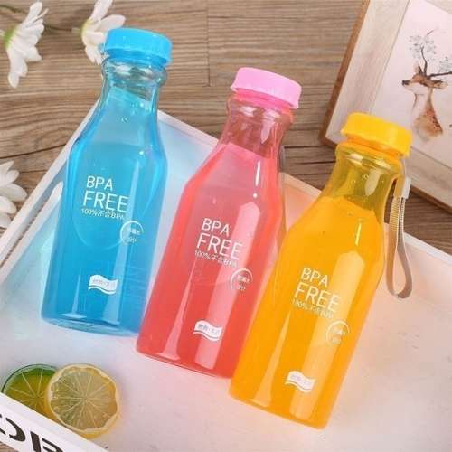 Portable Unbreakable Outdoor Sports Water Bottle Simple Travel Leak-proof Cycling Camping Water Cup