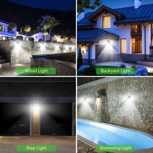 LED solar lamp outdoor solar lamp with PIR motion sensor solar