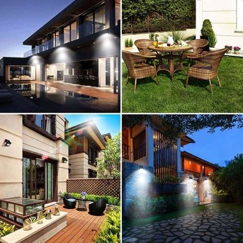 LED solar lamp outdoor solar lamp with PIR motion sensor solar