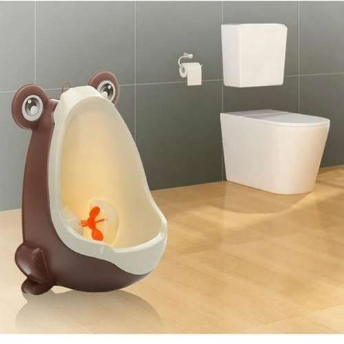 Cute Frog Potty Toilet Training Kids Wall-mounted Urinal For Boy Pee Trainer 