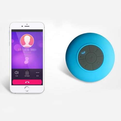 Good Quality Waterproof Wireless Bluetooth Hands-free Mic Suction Speaker for Bathroom Shower