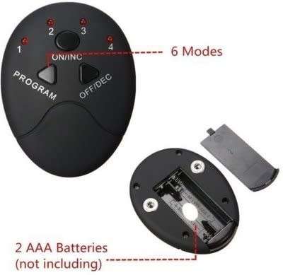 6Pcs/Set Smart Electrical Body Shape HomeTrainer ABS Abdomen Muscle StimulatorTraining Belt Massager