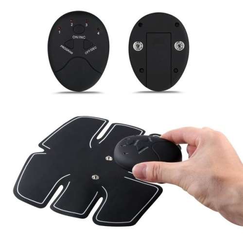 6Pcs/Set Smart Electrical Body Shape HomeTrainer ABS Abdomen Muscle StimulatorTraining Belt Massager