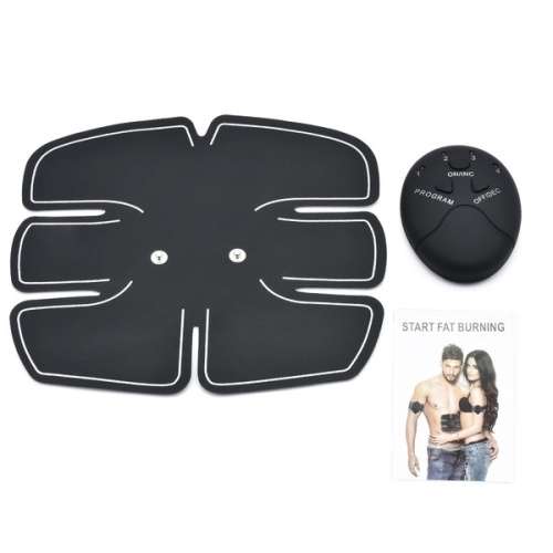 6Pcs/Set Smart Electrical Body Shape HomeTrainer ABS Abdomen Muscle StimulatorTraining Belt Massager