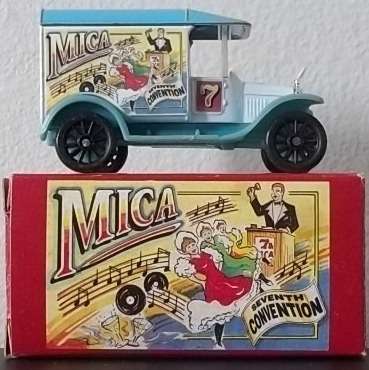 MATCHBOX 7th UK MICA CONVENTION 1921 MODEL `T` FORD VAN ! EXTREMELY RARE ! Matchbox !