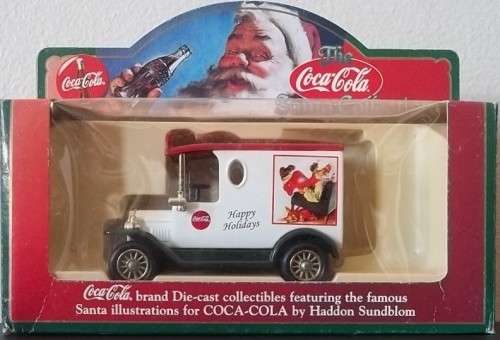 Lledo COCA-COLA COLLECTABLE 1920 MODEL 'T' FORD VAN !! RARE ! + Original Box ! PEPSI