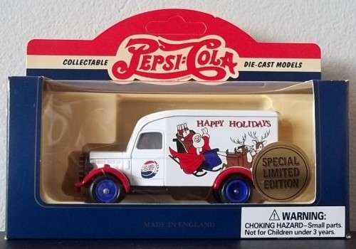 Lledo PEPSI SPECIAL LIMITED CHRISTMAS EDITION 1950 BEDFORD 30CWT DELIVERY VAN ! RARE! + Original Box