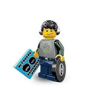 LEGO DJ (Number 12 of 16) SERIES 8 Minifigure !! Sealed In Unopened Packet !!