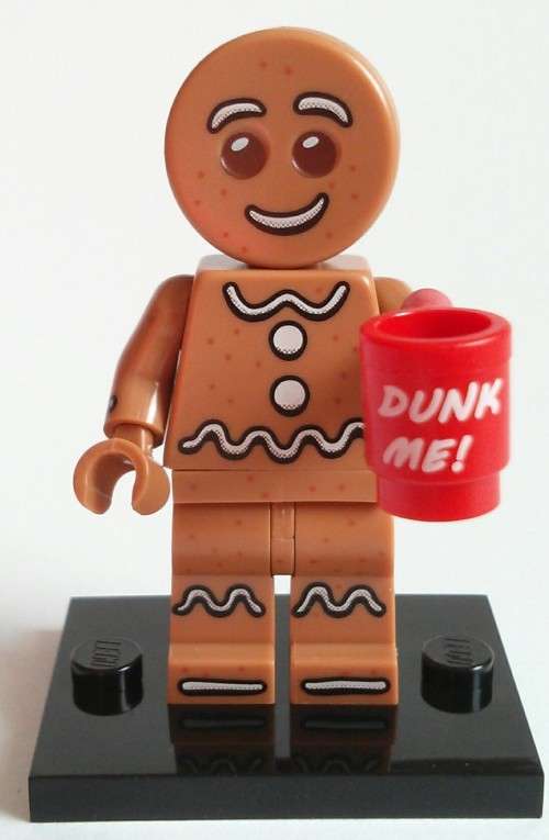 LEGO GINGERBREAD MAN (Number 6 of 16) SERIES 11 Minifigure !! Sealed In Unopened Packet !!