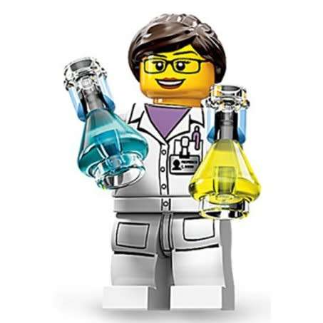 LEGO FEMALE SCIENTIST (Number 11 of 16) SERIES 11 Minifigure !! Sealed In Unopened Packet !!