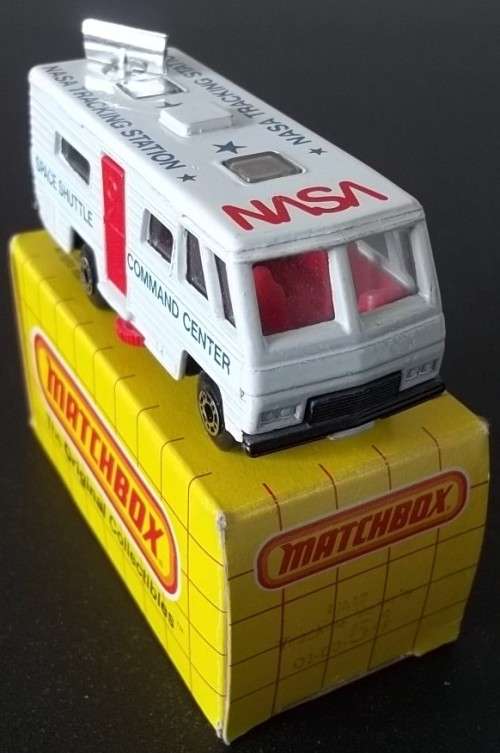 MATCHBOX # 54 NASA TRACKING VEHICLE !! LESNEY ENGLAND !! EXCELLENT + Original Box !!