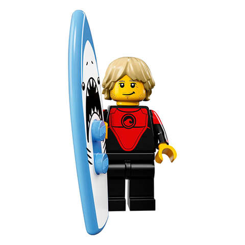LEGO PRO SURFER (Number 1 of 16) SERIES 17 Minifigure !! Sealed In Unopened Packet !!