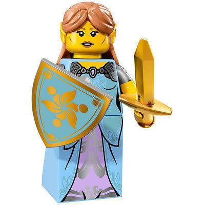 LEGO ELF MAIDEN / ELF GIRL (Number 15 of 16) SERIES 17 Minifigure !! Sealed In Unopened Packet !!