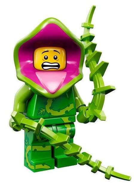 LEGO PLANT MONSTER (Number 5 of 16) SERIES 14 Minifigure ! MONSTERS ! RARE! Sealed Unopened Packet !