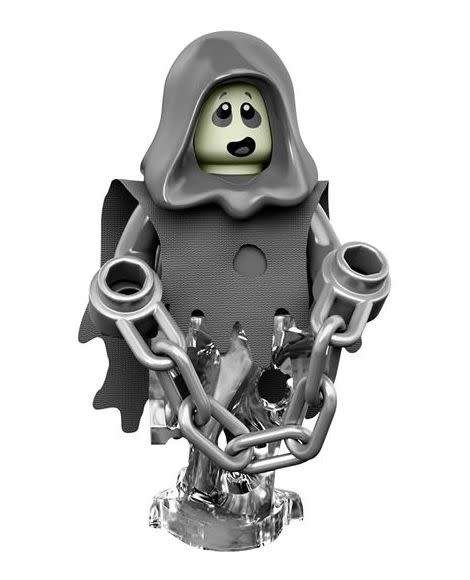 LEGO SPECTRE (Number 7 of 16) SERIES 14 Minifigure ! MONSTERS !! RARE ! Sealed In Unopened Packet !!