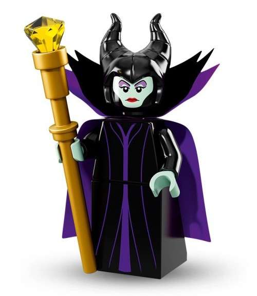 LEGO MALEFICENT (Number 6 of 18) DISNEY SERIES Minifigure !! RARE ! Sealed In Unopened Packet !