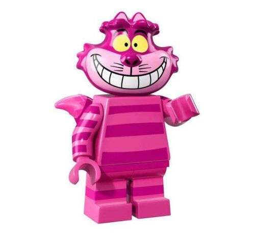 LEGO CHESHIRE CAT (Number 8 of 18) DISNEY SERIES Minifigure !! RARE ! Sealed In Unopened Packet !