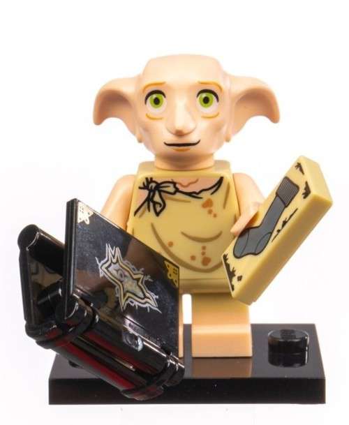 LEGO DOBBY (Number 10 of 22) HARRY POTTER + FANTASTIC BEASTS Minifigure ! RARE ! Sealed in Bag