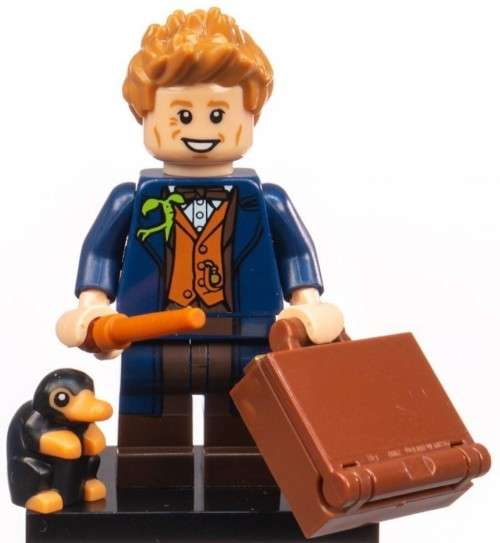 LEGO NEWT SCAMANDER (Number 17 of 22) HARRY POTTER + FANTASTIC BEASTS Minifigure! RARE Sealed in Bag